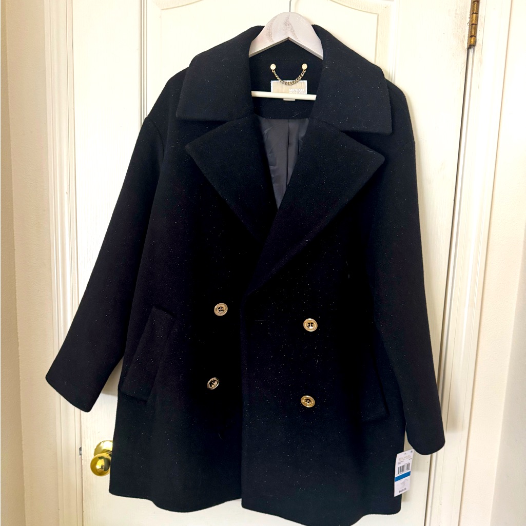 Michael Kors Wool P Coat Xl